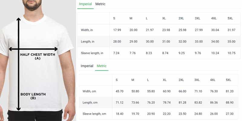 New Menshirt Size Guide 1