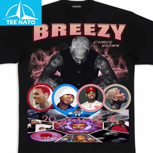 20 Years Of Chris Brown Shirt - Image 3