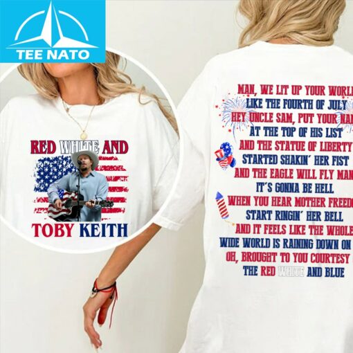 4th of July Toby Keith Shirt - Image 4