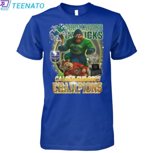 Abbotsford Canucks Champions Calder Cup 2025 Shirt - Image 5