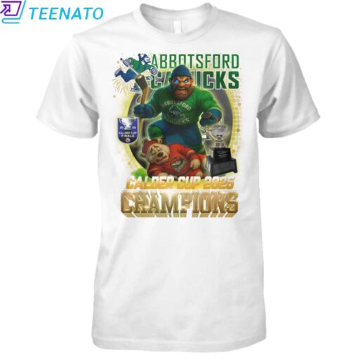 Abbotsford Canucks Champions Calder Cup 2025 Shirt