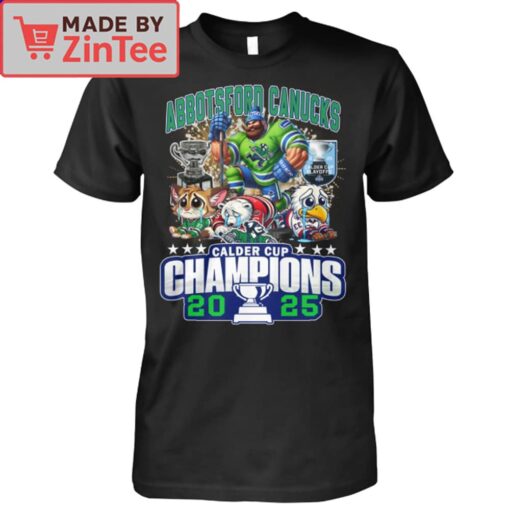 Abbotsford Canucks Champions Calder Cup AHL 2025 Shirt