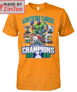 Abbotsford Canucks Champions Calder Cup AHL 2025 Shirt4