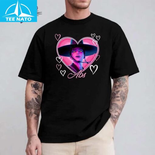 Abs Saja Heart Unisex Shirt - Image 3