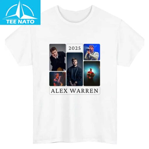 Alex Warren 2025 Tour Shirt - Image 3