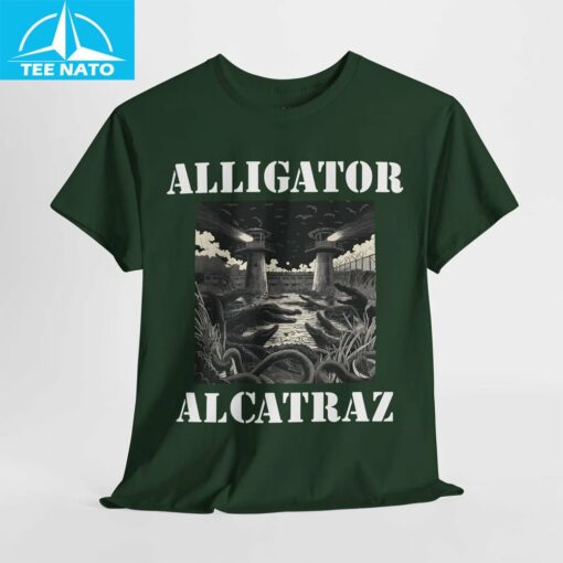Alligator Alcatraz Shirt For Funny Gift - Image 4