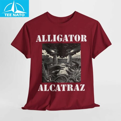 Alligator Alcatraz Shirt For Funny Gift - Image 5