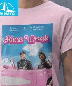 Andrea Kimi Antonelli George Russell Formula 1 Race Week Movie Style Shirt