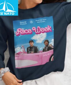 Andrea Kimi Antonelli George Russell Formula 1 Race Week Movie Style Shirt1