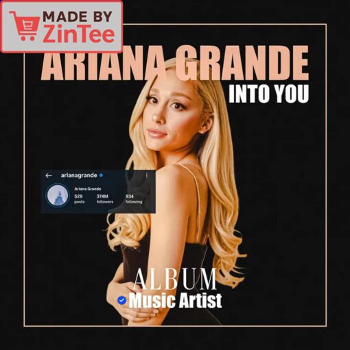 Ariana Grande Into You Album shirt - Image 2