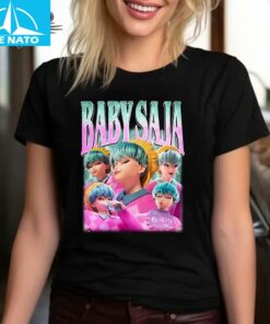 Baby Saja Retro Unisex Shirt3