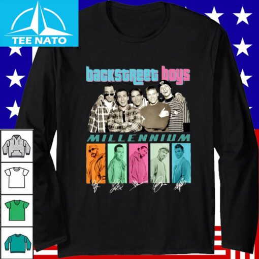 Backstreet Boys Millennium Tour Music Vintage Shirt - Image 5