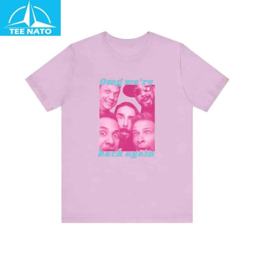 Backstreet Boys OMG Were Back Again Shirt - Image 4