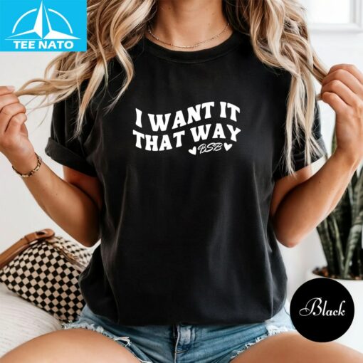 Backstreet Boys Want It That Way  Shirt