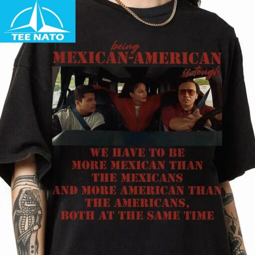 Being Mexican-American Family Heritage Shirt - Image 3