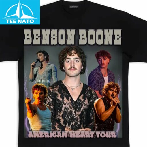 Benson Boone American Heart Tour Shirt - Image 3