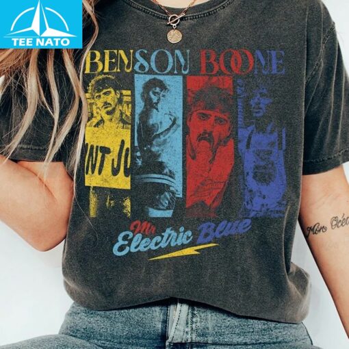 Benson Boone Mr Electric Album Tour Vintage Shirt - Image 3