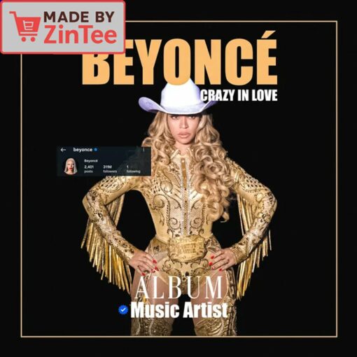 Beyoncé Crazy In Love Album shirt - Image 2