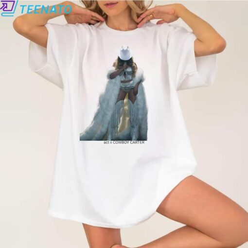 Beyonce Rodeo Cowboy Carter Tour 2025 Shirt - Image 5