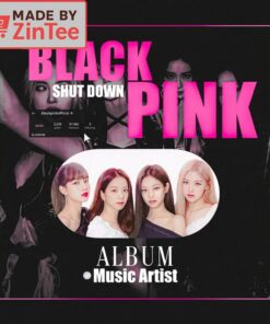 Blackpink Shut Down Album shirt3