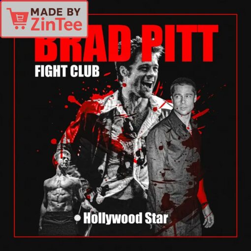 Brad Pitt Fight Club shirt - Image 2