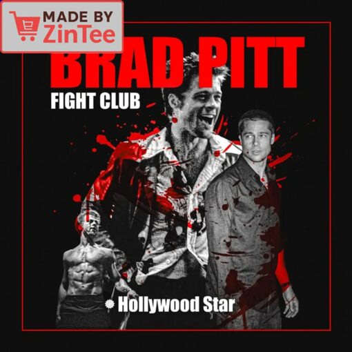 Brad Pitt Fight Club shirt - Image 4