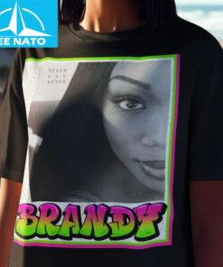Brandy 90s Inspired 'Never Say Never' Album Shirt