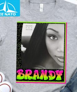 Brandy 90s Inspired Never Say Never Album Shirt2