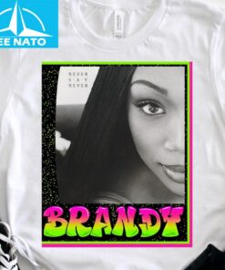 Brandy 90s Inspired Never Say Never Album Shirt3