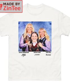 Caitlin Clark Sophie Cunningham Lexie Hull Step Sisters T Shirt2