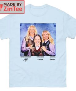 Caitlin Clark Sophie Cunningham Lexie Hull Step Sisters T Shirt3