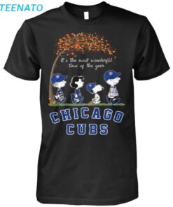 Chicago Cubs Peanuts Gang Fall Shirt
