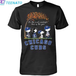 Chicago Cubs Peanuts Gang Fall Shirt