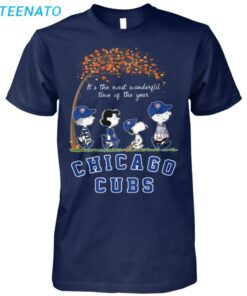 Chicago Cubs Peanuts Gang Fall Shirt2