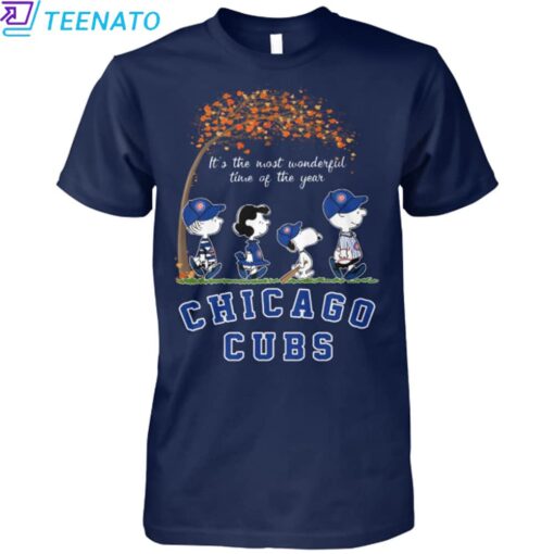 Chicago Cubs Peanuts Gang Fall Shirt - Image 3