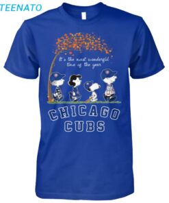 Chicago Cubs Peanuts Gang Fall Shirt3