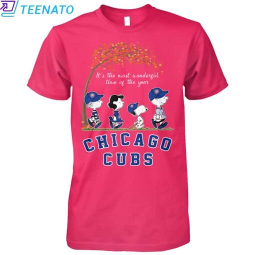 Chicago Cubs Peanuts Gang Fall Shirt - Image 5