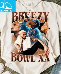 Chris Brown Tour Breezy Bowl XX V2 Vintage Shirt