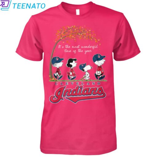 Cleveland Guardians Peanuts Fall Baseball Shirt - Image 5