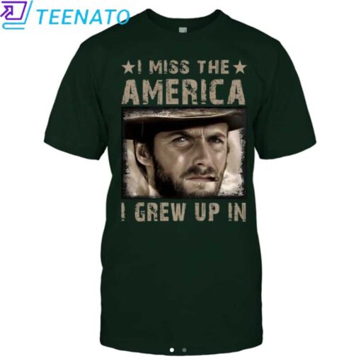 Clint Eastwood I Miss the America I Grew Up In T-Shirt - Image 3