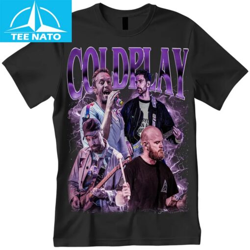 Coldplay Vintage Band Shirt - Image 3
