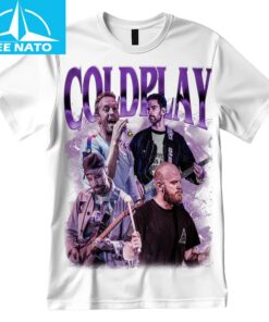 Coldplay Vintage Band Shirt2
