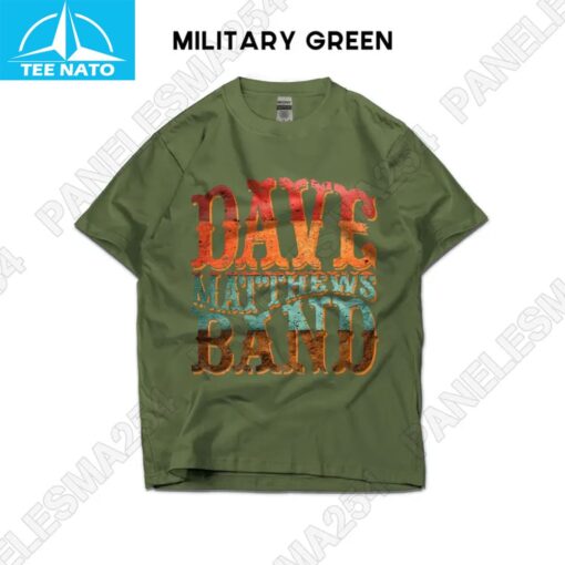 Dave Matthews Band Vintage Retro Shirt - Image 5