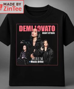 Demi Lovato Heart Attack Album shirt2