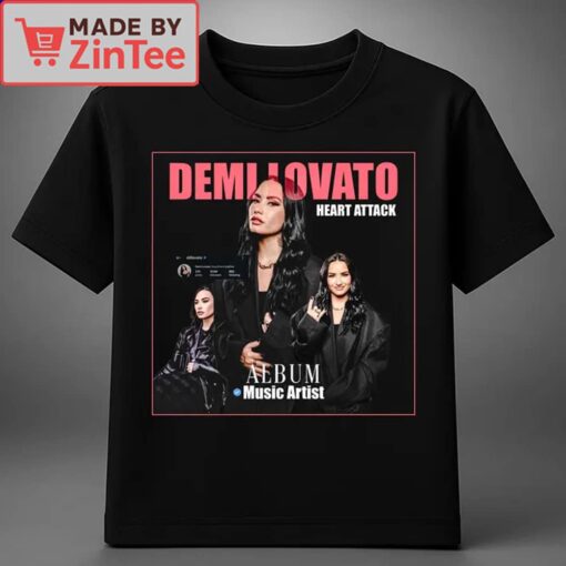 Demi Lovato Heart Attack Album shirt - Image 3