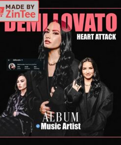 Demi Lovato Heart Attack Album shirt3