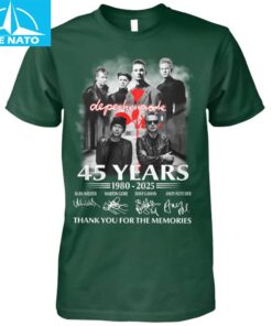 Depeche Mode 45 Years 1980 2025 Anniversary Shirt2