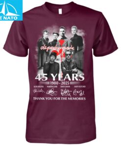 Depeche Mode 45 Years 1980 2025 Anniversary Shirt3