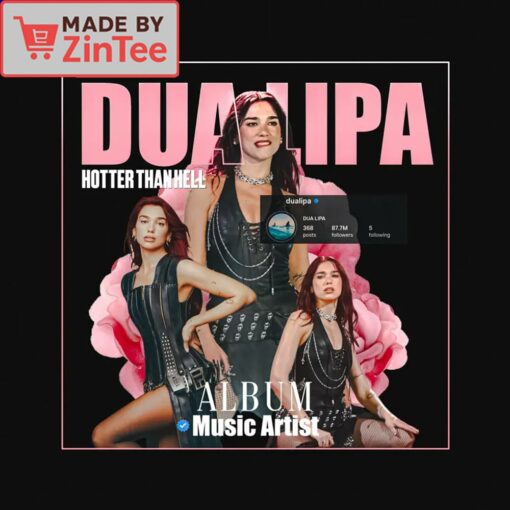 Dua Lipa Tour Shirt - Image 4