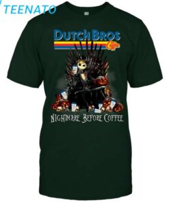 Dutch Bros Nightmare Before Coffee shirt2